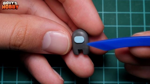 Making AMONG US ➤ Miniature Diorama! ★ Polymer Clay Tutorial смотреть онлайн