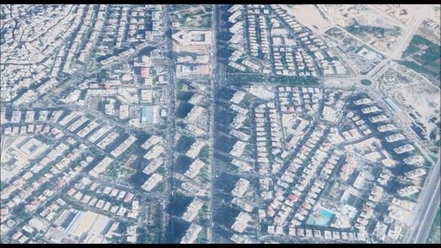 Damascus Syria Aerial View