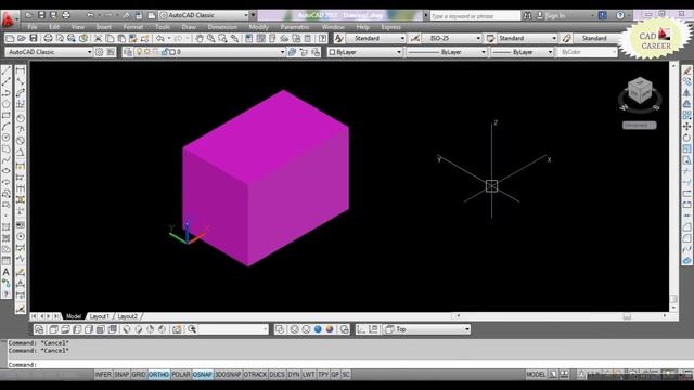 Dynamic UCS in AutoCAD | CAD CAREER смотреть онлайн