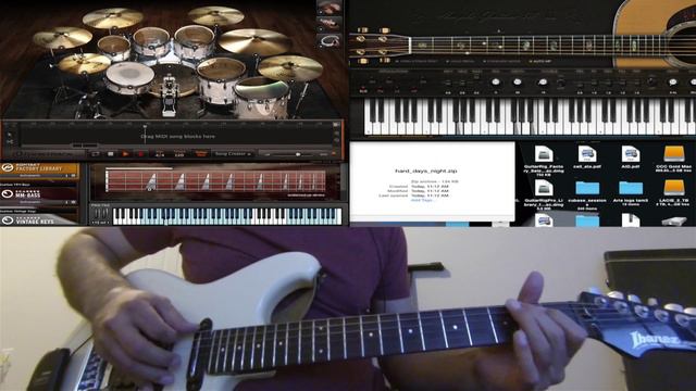 Hard days night (COVER) смотреть онлайн