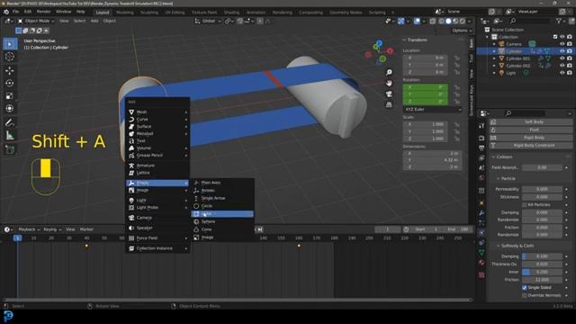Blender: Treadmill Simulation Tutorial смотреть онлайн
