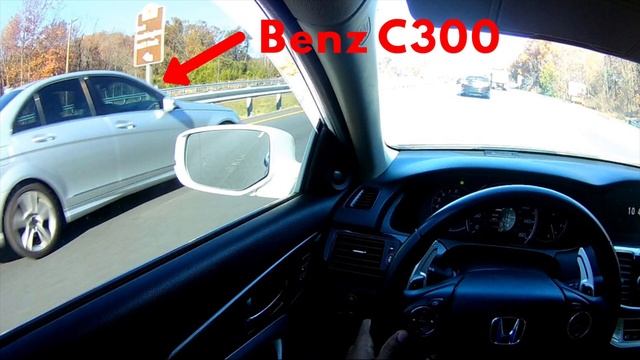 Honda Accord POV Drive | Vs. Mercedes C300