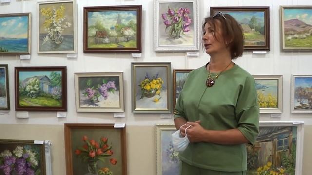 Татьяна Духова в художественной выставке "Для вас пишу...". 2021 #Духова смотреть онлайн