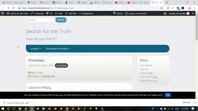 how to get pdf downloadables on wordpress смотреть онлайн