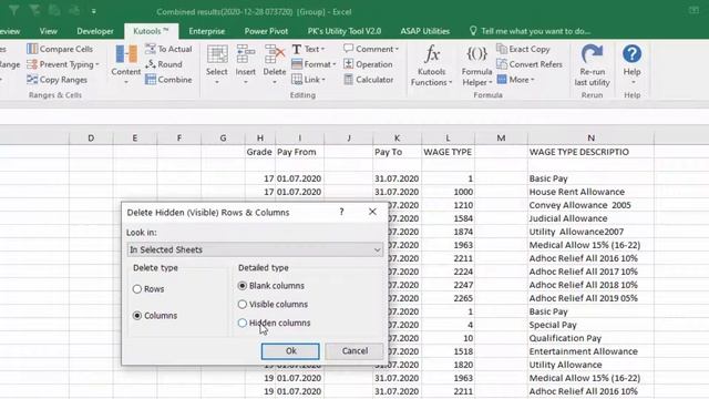 Remove Blank Rows and Columns in all Excel Sheets at Once смотреть онлайн