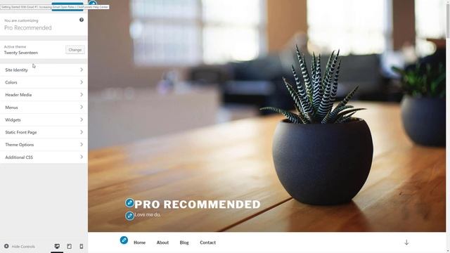 Wordpress Theme Twenty Seventeen Customizer Not Saving Changes смотреть онлайн