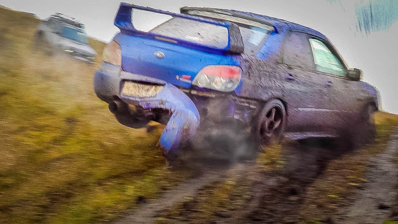 КАК РАЗБИТЬ SUBARU. ПОСПОРИЛ с ДЖИПАМИ и ЗАПОРОЖЦЕМ на БЕЗДОРОЖЬЕ смотреть онлайн