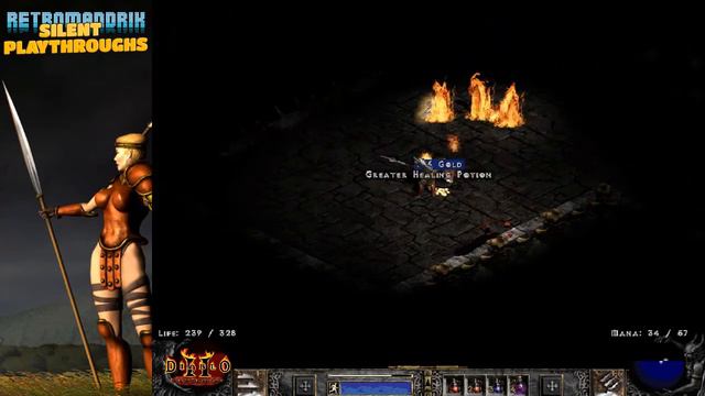 Diablo 2 (PlugY) Single Player - Silent Playthroughs: Spearazon Ep17 - Mephisto, The Lord of Hatred смотреть онлайн