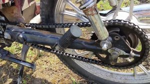 Обслуживание цепи мопед ( Дельта )