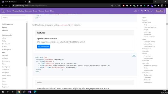 Blazor Card with Bootstrap 4 Part 2 смотреть онлайн