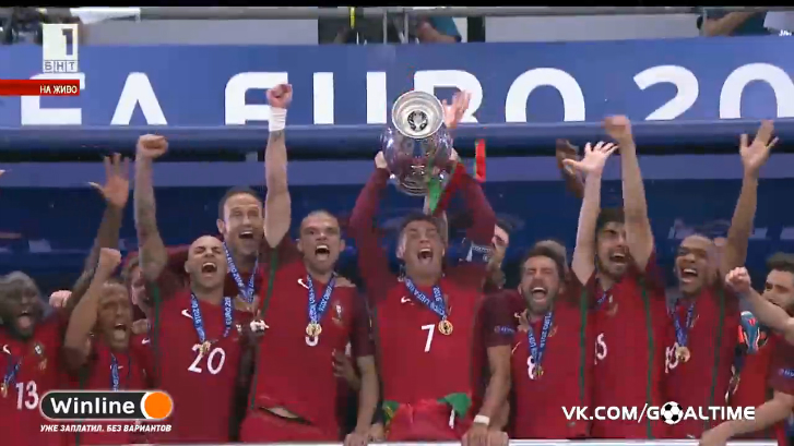 10.07.2016 UЕFА Еurо Frаnсе ™. Сelebration