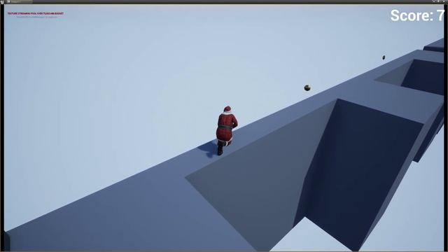 Santa running game смотреть онлайн
