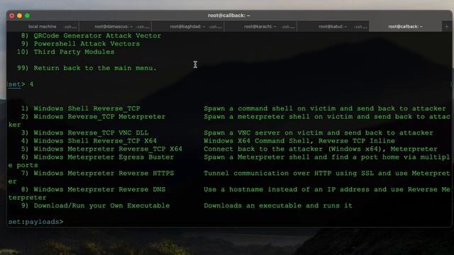 Callback Server Setup & Payload Creation смотреть онлайн