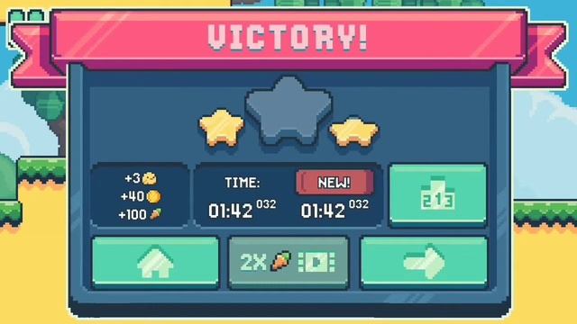 Yeah Bunny 2 - All Levels | Full Game Walkthrough (3 Stars) смотреть онлайн