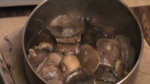 Варка грибов для заморозки на зиму