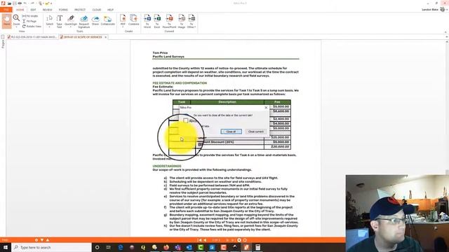 Preparing A Budget Summary For A Land Surveying Project смотреть онлайн