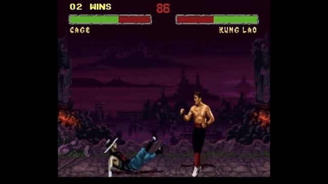 Mortal Kombat 2: Johnny Cage Finishing Move Showcase смотреть онлайн