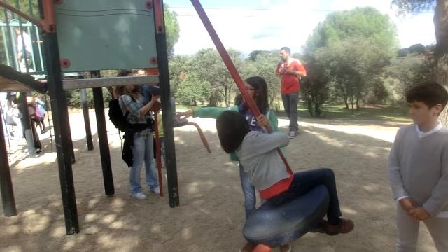 En el parque de el Teleférico Rosales - Casa de Campo. Casa de Campo (Madrid) смотреть онлайн