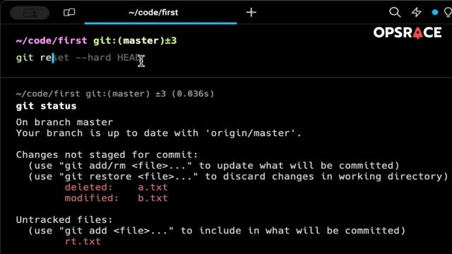 Git Masterclass - 15 - Remove/Reset local changes смотреть онлайн
