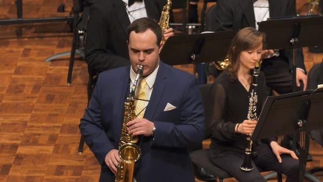 UMich Symphony Band - Steven Bryant - Concerto for Alto Saxophone (2014) смотреть онлайн