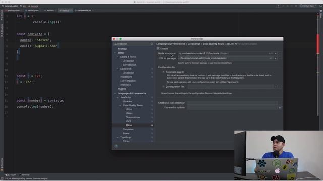 ESLint смотреть онлайн