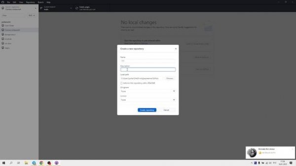 Как создать новый репозиторий  через GitHub Desktop и выгрузить его на аккаунт GitHub
