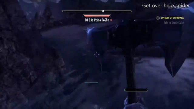 ESO GET OVER HERE MOVE DONE ON SPIDER!!! смотреть онлайн