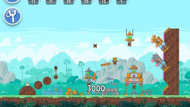 Angry Birds Friends Level 57 Walkthrough смотреть онлайн