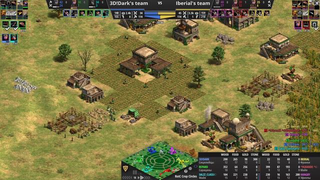 КАРТА ЛАБИРИНТ С ПРО ИГРОКАМИ СНГ! Age of Empires II DE смотреть онлайн