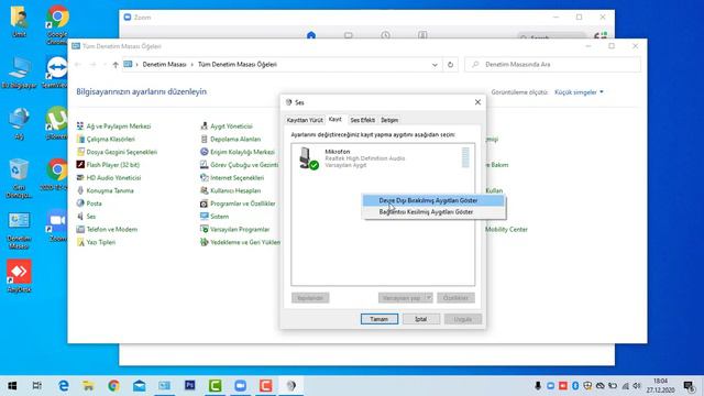 Zoom Mikrofon Ayarları смотреть онлайн