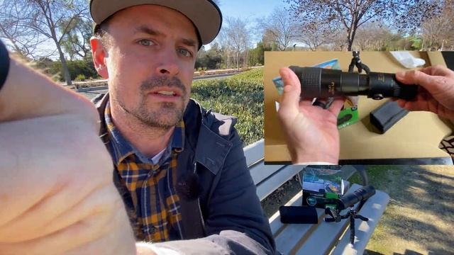 Python 12x45 HD - Former POLICE OFFICER reviews this CRAZY Long-Range Pocket Telescope смотреть онлайн
