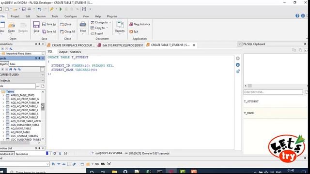 How to write Oracle PL/SQL Stored Procedure - with Debug in PL/SQL Developer| LTPS 04 смотреть онлайн