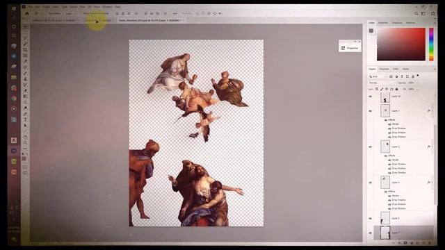 How To Make An Architecture Collage with photoshop #10 | смотреть онлайн