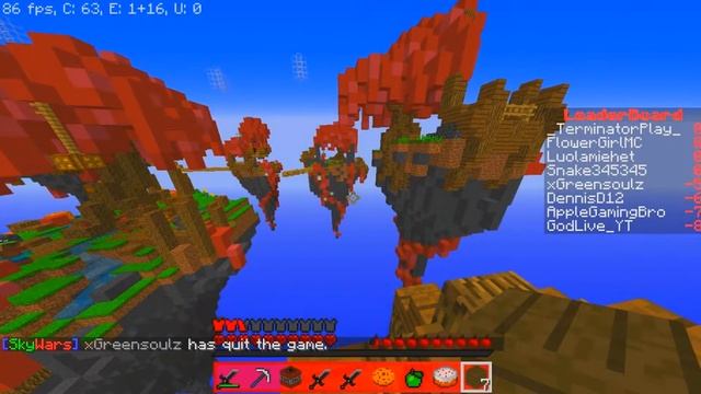 Minecraft | Sky Wars № 5 О активе+яркость/контрастность смотреть онлайн