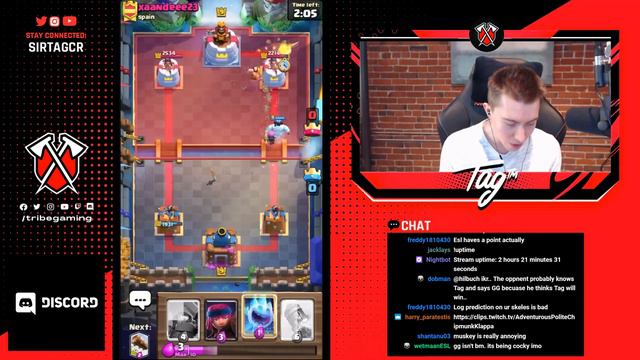 INSANE! MINI PEKKA ROCKET CYCLE CAN'T BE COUNTERED! — Clash Royale смотреть онлайн