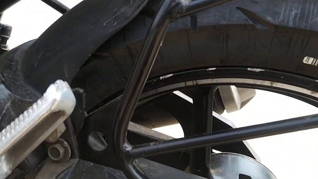 MRF Masseter tyre fitting on my fzs v2 смотреть онлайн
