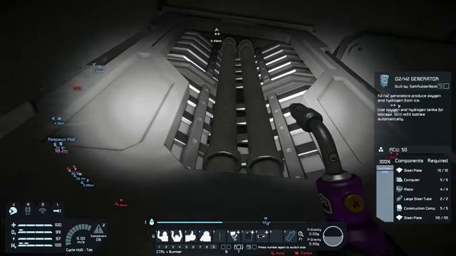 Upgradeable thrusters are cool | Space Engineers Survival Gameplay | 13 смотреть онлайн