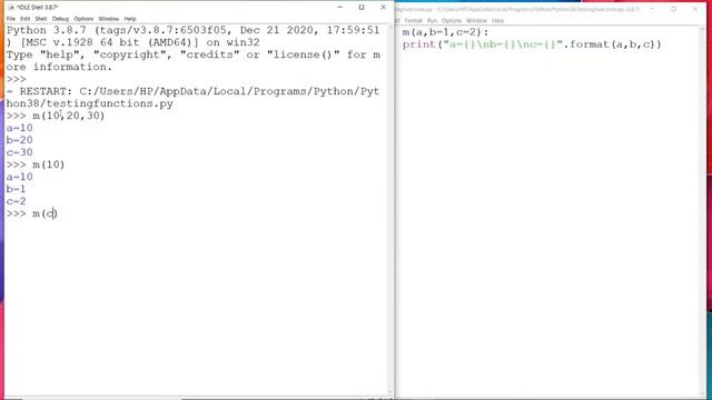 Few key points to note when dealing with function arguments in Python смотреть онлайн