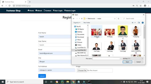 Python Django Project | Online Footwear Shop | Python Django Sqlite смотреть онлайн