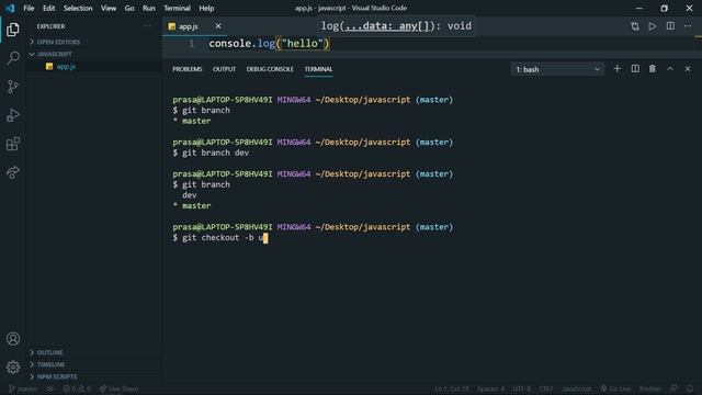 How to Create Branch in Git And Switch Between Them | Git Branching | смотреть онлайн