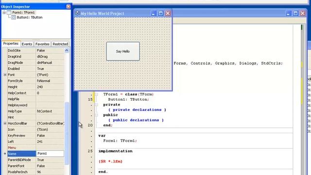 Getting Started with FreePascal - 02 - Hello World смотреть онлайн