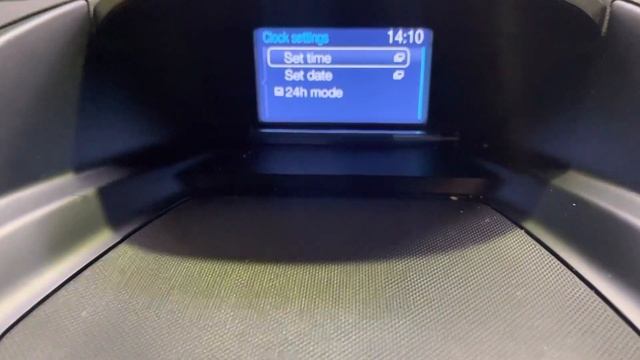Ford Kuga Clock Setting Time and Date Change смотреть онлайн