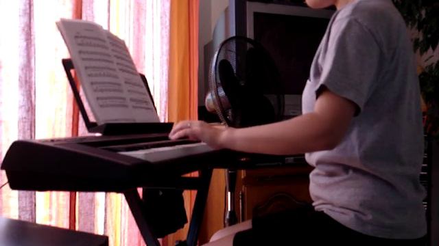 Melody - Yamaha NP-30 harpsichord смотреть онлайн