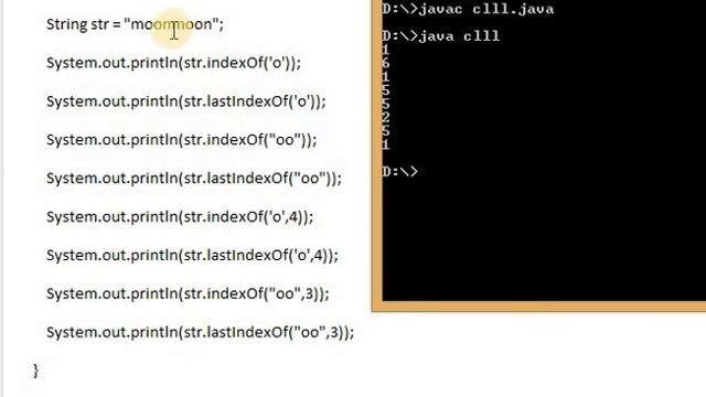 string indexOf() lastIndexOf() in java by bijan krishna paul смотреть онлайн