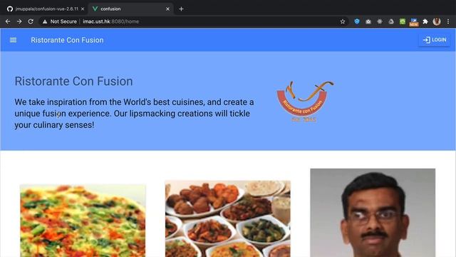 The ConFusion App in VueJS смотреть онлайн
