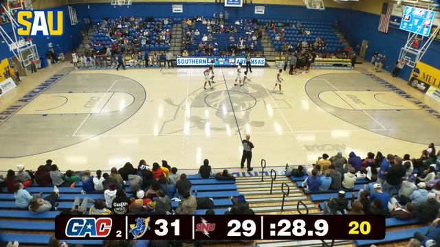 Southern Arkansas Vs. Southern Nazarene Men's Basketball 1/18/24