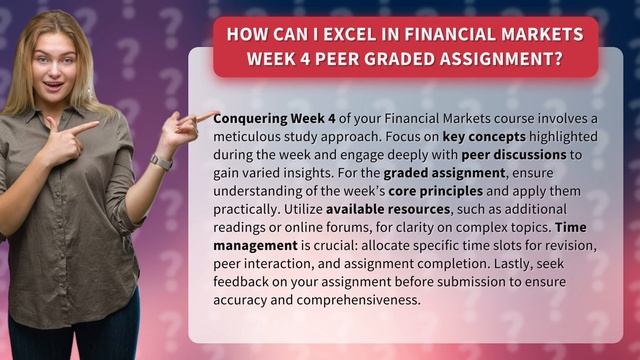 How Can I Excel in Financial Markets Week 4 Peer Graded Assignment? смотреть онлайн