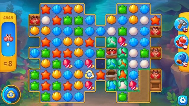 Fishdom 4945 Super Hard Level - NO BooSTERS смотреть онлайн
