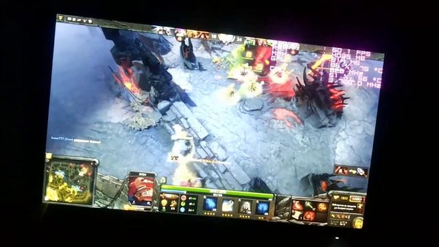 Palit GeForce GTX 260 896Мб + i5 4670, тест дота 2 Dota 2 на ультра 1920x1080 смотреть онлайн